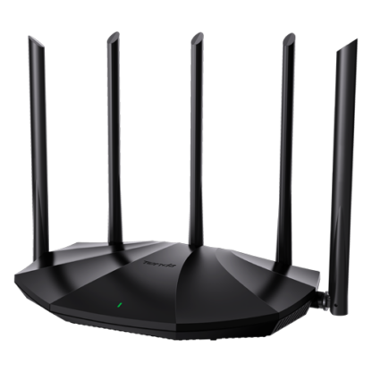 Router Wi-Fi 6, DualBand 2.4Ghz/5GHz, 300+1201Mbps, 5x6dBi, 4 porturi Gigabit - Tenda TX2-PRO [1]