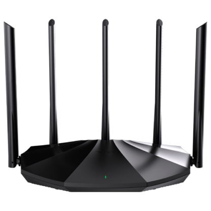 Router Wi-Fi 6, DualBand 2.4Ghz/5GHz, 300+1201Mbps, 5x6dBi, 4 porturi Gigabit - Tenda TX2-PRO [1]