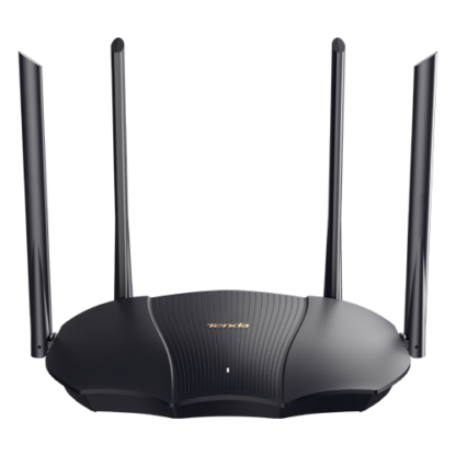 Router Wi-Fi 6, DualBand 2.4Ghz/5GHz, 574+2402Mbps, 4x6dBi, 3 porturi Gigabit - Tenda TND-TX12 [1]