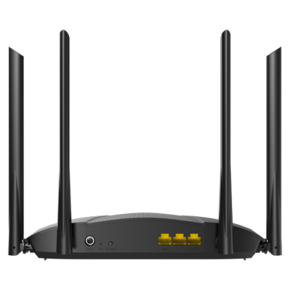 Router Wi-Fi 6, DualBand 2.4Ghz/5GHz, 574+2402Mbps, 4x6dBi, 3 porturi Gigabit - Tenda TND-TX12 [1]