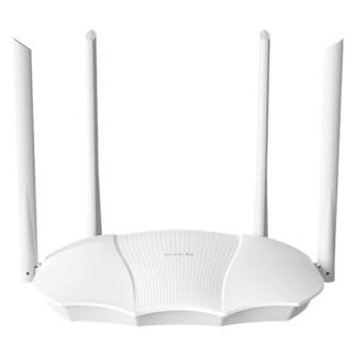 Router Wi-Fi 6, DualBand 2.4Ghz/5GHz, 574+2402Mbps, 4x6dBi, 4 porturi Gigabit - TENDA RX9