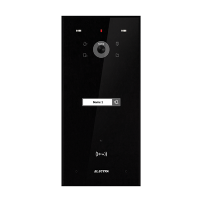 Panou exterior video Home pentru 1 Familie - SMART, G3, montaj ingropat, NEGRU - ELECTRA VPH.01F03.ELBTL [1]