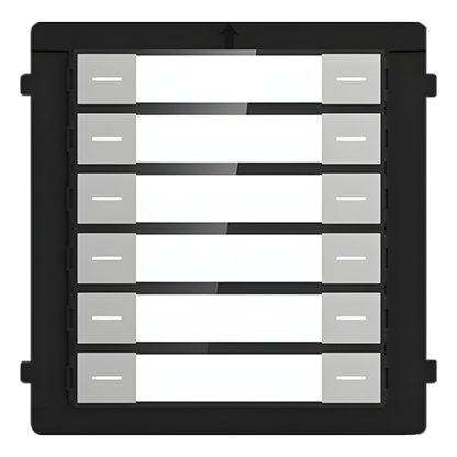 Modul extensie afisaj 12 familii pentru Interfon modular - Hikvision DS-KD-K12 [1]