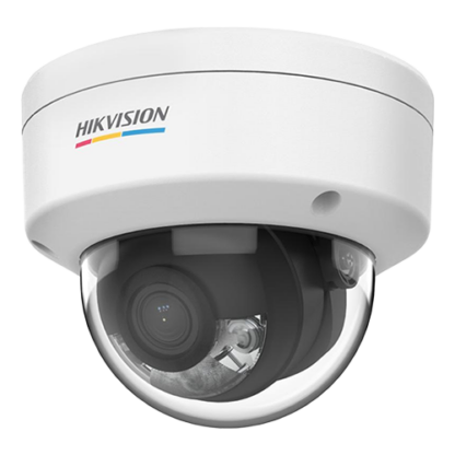 Camera supraveghere IP ColorVu, 2MP, PoE, lentila 2.8mm, WL 30m, IK10 - Hikvision DS-2CD1127G0-L-2.8mm [1]