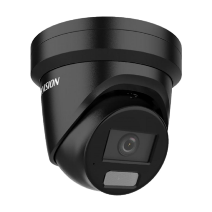 Camera supraveghere IP, 4MP, lentila 2.8mm, IR 40m, WL 40m, Deep Learning, ColorVu, Dual LightMic, PoE, Neagra - Hikvision DS-2CD2347G2H-LIU-BLACK-2.8mm [1]