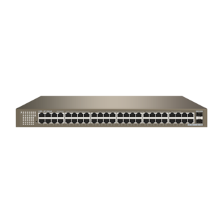 Switch 48 porturi Gigabit, 2 porturi SFP Gigabit, L2 Cloud Management - IP-COM G3350F