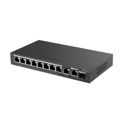 Switch 8 porturi PoE+ Gigabit, 2 porturi GE, 1 port SFP, Cloud Management - Ruijie RG-ES210GS-P [1]