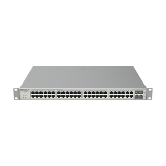 Switch 48 porturi PoE+ Gigabit, 8 porturi PoE++, 4 porturi SFP+, L3 Cloud Management - Ruijie RG-NBS5200-48GT4XS-UP