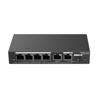 Switch 4 porturi PoE+, 2 porturi GE, 1 port SFP, Gigabit, Cloud Management - Ruijie RG-ES206GS-P