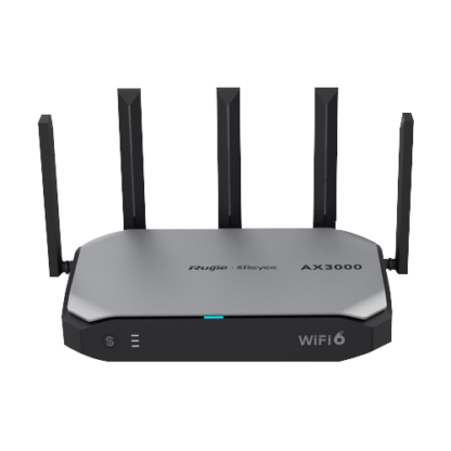 Router WiFi 6 Dual Band, 5 porturi GE, AX3000, Cloud Management - Ruijie RG-EG105GW-X [1]