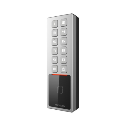 Terminal control acces cu tastatura, card M1, Bluetooth, Wi-Fi, Alarma - HIKVISION DS-K1T805MBWX [1]