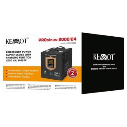 UPS Centrale Sinus Pur 2000VA/1400W 24V - KEMOT URZ3428B [1]