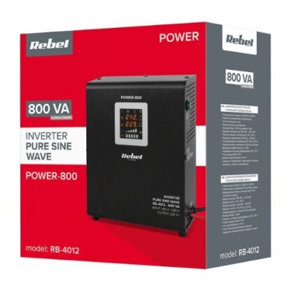 UPS Centrala Termica Sinus Pur 800VA/500W 12V - REBEL RB-4012 [1]