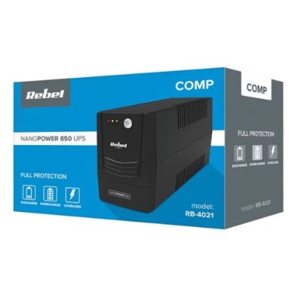 UPS Offline Nanopower 850 (850VA/480W) - Rebel RB-4021 [1]