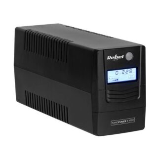 UPS Offline Nanopower Plus 1000 (1000VA/600W) USB RJ45 - Rebel RB-4025