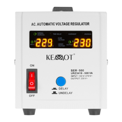 Stabilizator tensiune 500VA Ecran LCD - KEMOT URZ3418 [1]