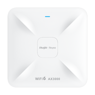 Access Point Wireless AX3000 Dual-Band, Wi-Fi 6, 1x RJ45 2.5G, 1x RJ45 1G, Cloud Management - Ruijie RG-RAP2260