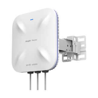 Acces Point exterior directional AX6000, Wi-Fi 6, 1x RJ45 2.5G, 1x SFP, PoE IN, Cloud Management - Ruijie RG-RAP6260(H)-D