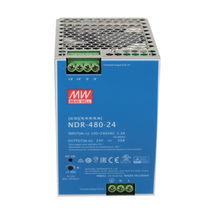 Sursa de alimentare in comutatie, 24V / 20A, sina DIN - MEAN WELL NDR-480-24 [1]