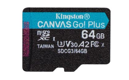 Card de Memorie MicroSD Card Kingston Canvas GO Plus, 64GB, Class 10 [1]