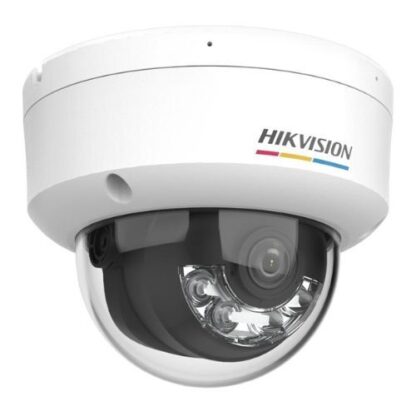 Camera IP 2MP, ColorVu, lentila 4mm, Smart Hybrid Light, IR 30m, lumina alba 30m, microfon, PoE, IK08 - Hikvision DS-2CD1127G2H-LIU(4mm) [1]