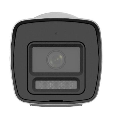 Camera IP 4MP, lentila 2.8mm, PoE, IR 30m, lumina alba 30m, microfon si difuzor, IP67, alarma, slot pentru MicroSD - Hikvision HiLook IPC-B140HAP-LUF/SL [1]