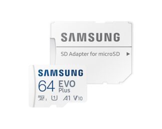 Card de Memorie MicroSD Samsung MB-MC64KA/EU, 64GB, Adaptor SD, Class 10