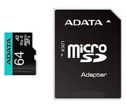 Card de Memorie MicroSD Adata 64GB, Adaptor SD, Class 10 [1]