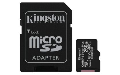 Card de Memorie MicroSD Kingston Select Plus, 256GB, Adaptor SD, Class 10 [1]