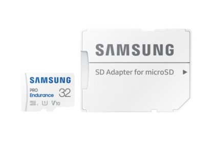 Card de Memorie Samsung Micro SDHC PRO Endurance (2022) UHS-1 Clasa 10 32GB + Adaptor SD [1]