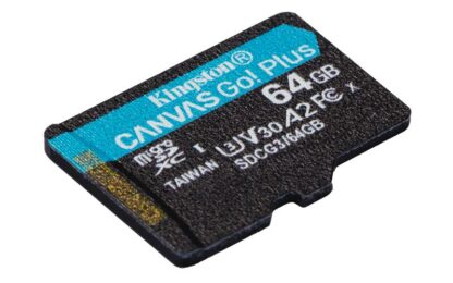 Card de Memorie MicroSD Card Kingston Canvas GO Plus, 64GB, Class 10 [1]