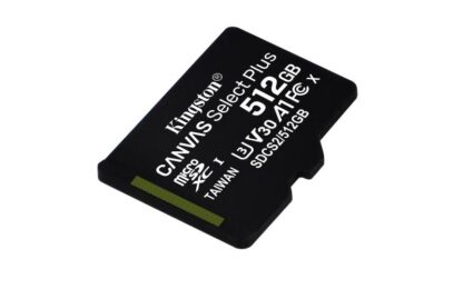 Card de memorie MicroSD 512GB, Adaptor SD, Class 10 - Kingston Select Plus [1]