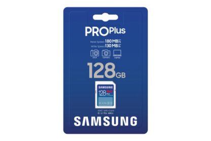 Card de Memorie Secure Digital Card Samsung, PRO Plus, 128GB, MB-SD256S/EU, Clasa U1, V10, pana la 120MB/S [1]