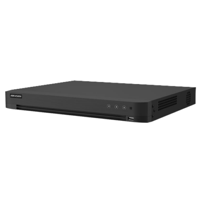 DVR AcuSense, 8 canale 4K, 8 canale IP 4K, AUDIO 'over coaxial', Alarma, 1U - HIKVISION iDS-7208HUHI-M2-X(4A+8/4ALM) [1]